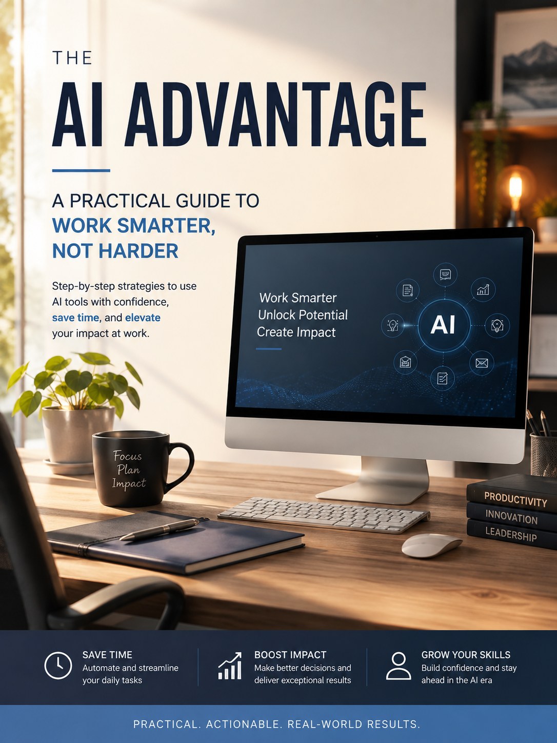 Cover of The AI Advantage: A Practical Guide to Work Smarter, Not Harder